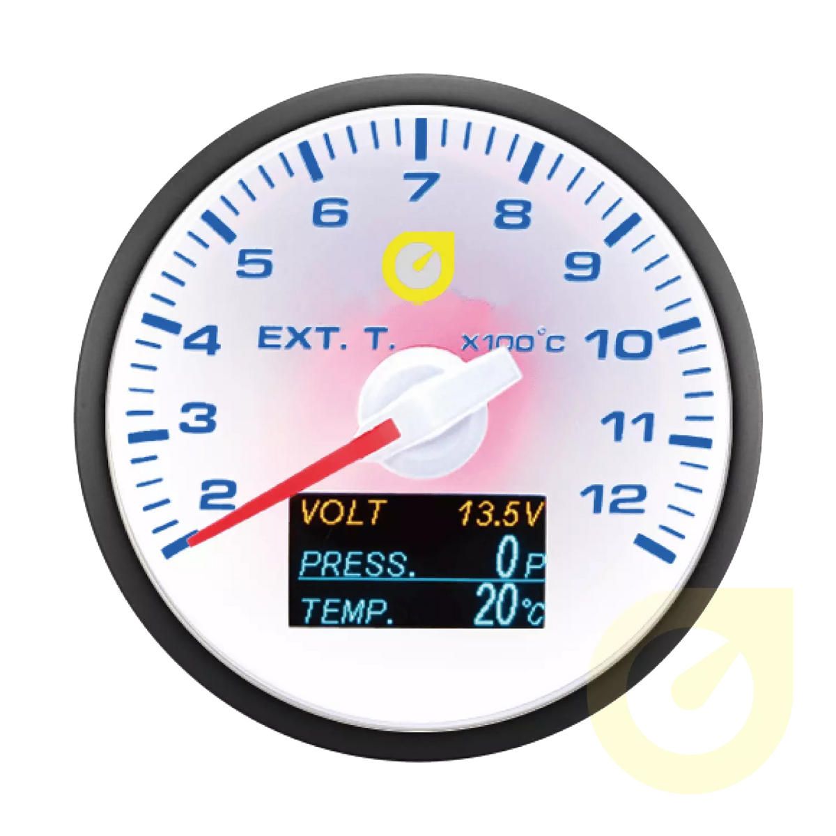 Strumento 4 in 1 EGT+ Pressione e temperatura + Olio Volt AutoGauge