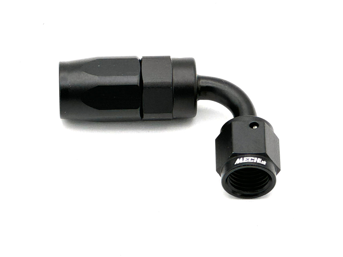 Tubo Silicone Auto 90° 9.5mm Universale Per Raffreddamento | Gomito Flessibile Anticalore Per Motore Nero