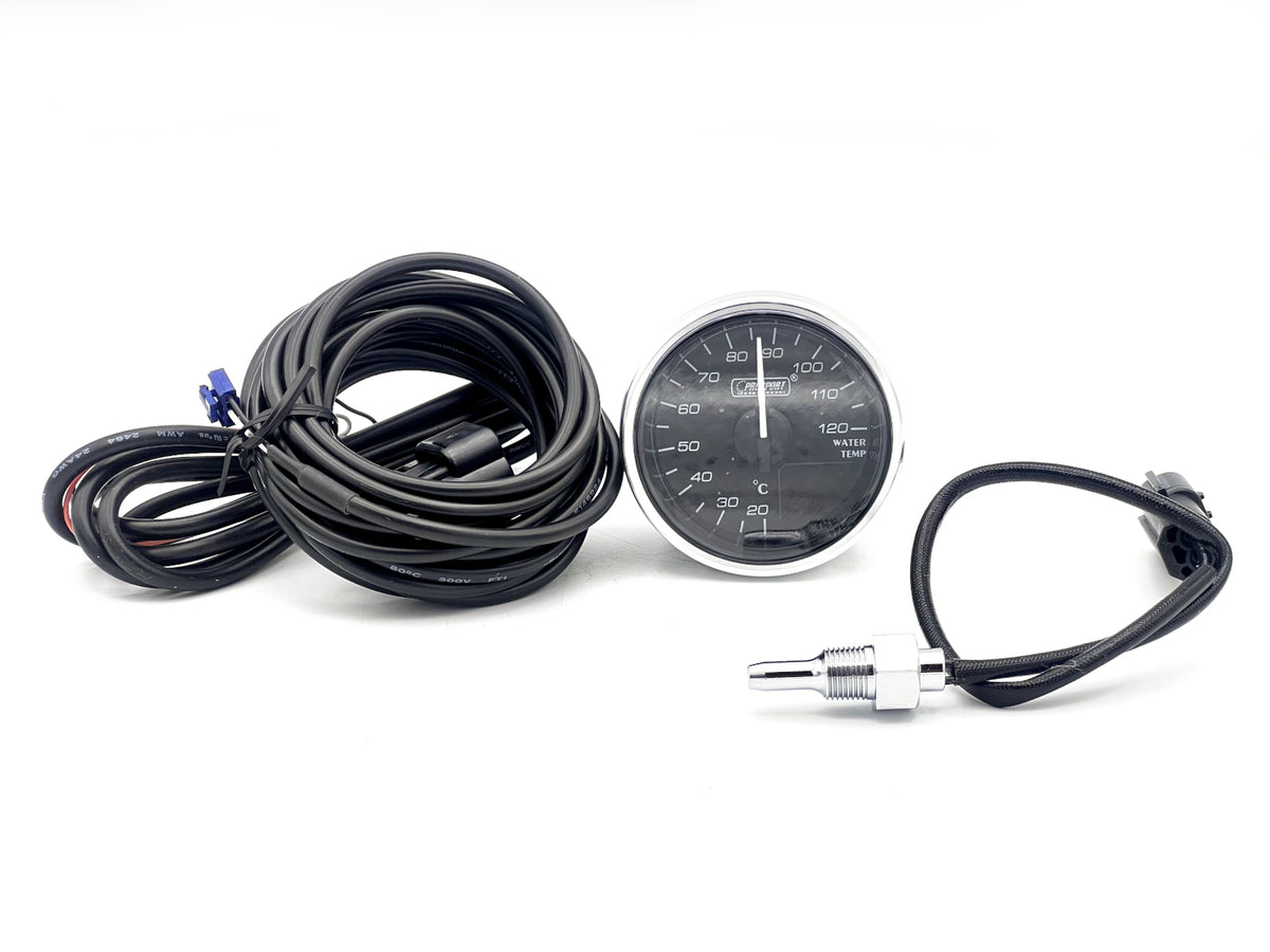 Termometro Acqua Motore Blink 52mm Nero - Analogico Per Auto E Moto | Controllo Temperatura - Foto 2