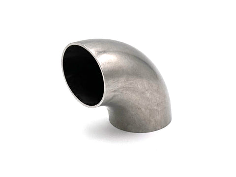 Gomito scarico 90° acciaio INOX