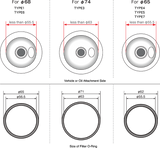 Filtro olio HKS Hybrid Sports - Type 3