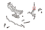 6840 HARDRACE set boccole bracci oscillanti anteriori (race version) Subaru