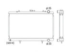 Koyorad radiatore acqua in alluminio per Nissan 200SX S13 CA18DET