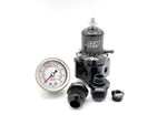 AEM 25-305BK regolatore pressione benzina (+ raccordi AN10 e manometro)
