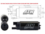 AEM 50-1000 pompa benzina ad immersione 340 lt/h
