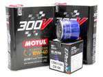 KIT tagliando MOTUL 300v+filtro GREDDY OX-04 per Mazda Miata MX5 NA NB ND 1.6L 1.8L 1.5L